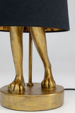 Tischleuchte Animal Rabbit Gold/Schwarz 68cm