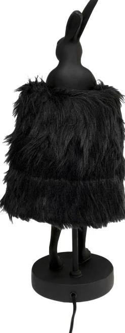 Tischleuchte Animal Rabbit Fur Schwarz/Gold 50cm
