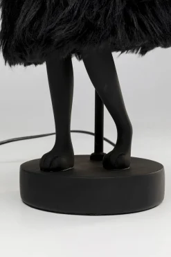 Tischleuchte Animal Rabbit Fur Schwarz/Gold 50cm