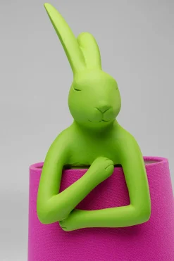 Tischleuchte Animal Rabbit Grün/Pink 50cm
