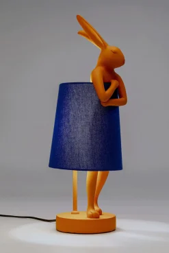 Tischleuchte Animal Rabbit Orange/Blau 50cm