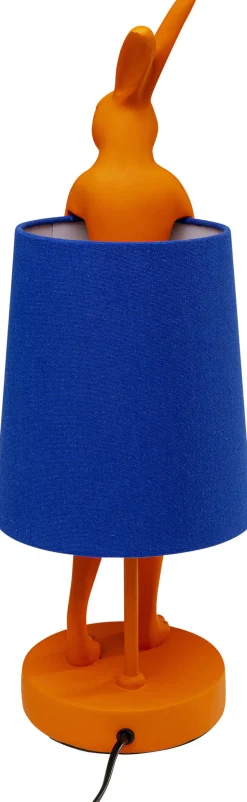 Tischleuchte Animal Rabbit Orange/Blau 50cm