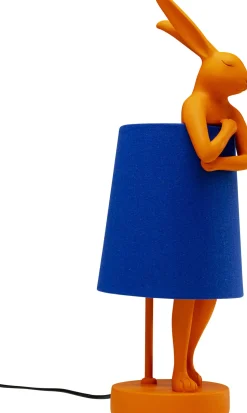 Tischleuchte Animal Rabbit Orange/Blau 50cm