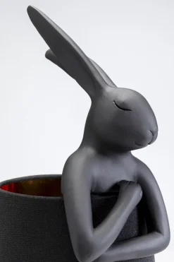 Tischleuchte Animal Rabbit Matt Schwarz 50cm