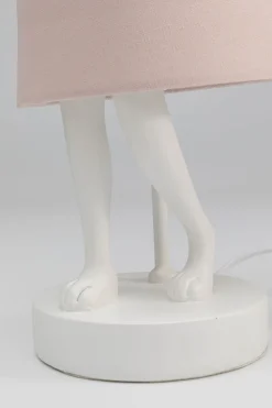 Tischleuchte Animal Rabbit Weiß/Rosa 50cm