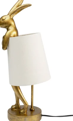 Tischleuchte Animal Rabbit Gold/Weiß 50cm