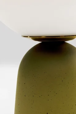 Tischleuchte Bollie Grün 33cm