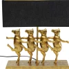 Tischleuchte Dancing Cows Schwarz