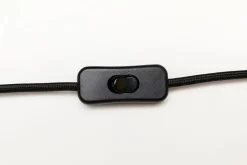 Tischleuchte Donna Schwarz 48cm