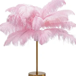 Tischleuchte Feather Palm Pink 60cm