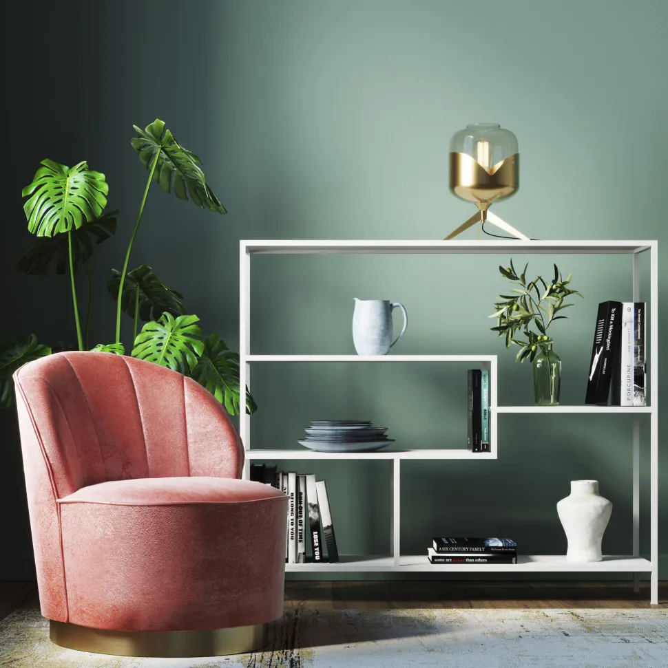 Tischleuchte Golden Goblet Ball