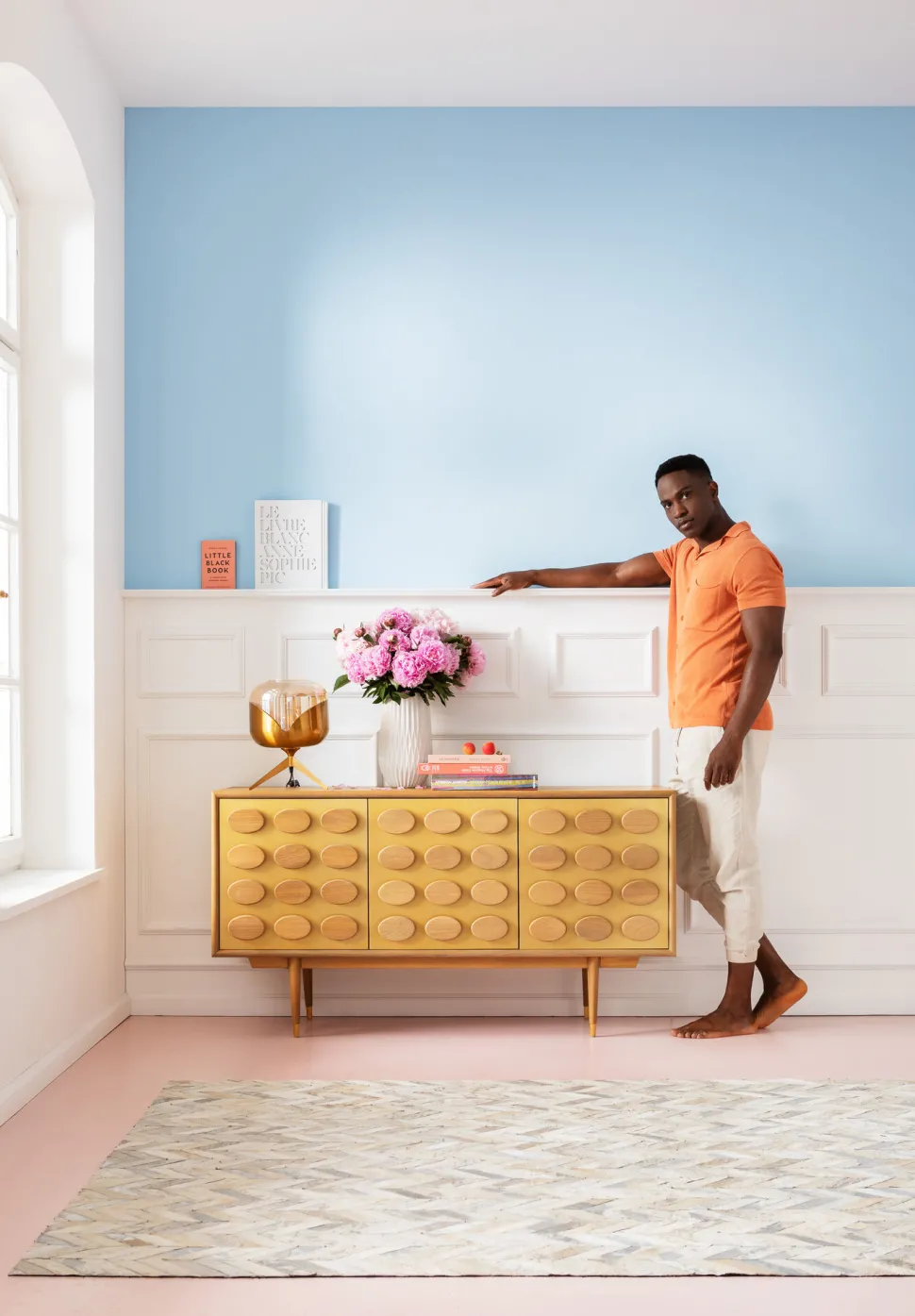 Tischleuchte Golden Goblet Ball