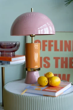 Tischleuchte Josy Pink 51cm