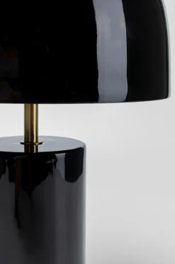 Tischleuchte Loungy Schwarz 38cm