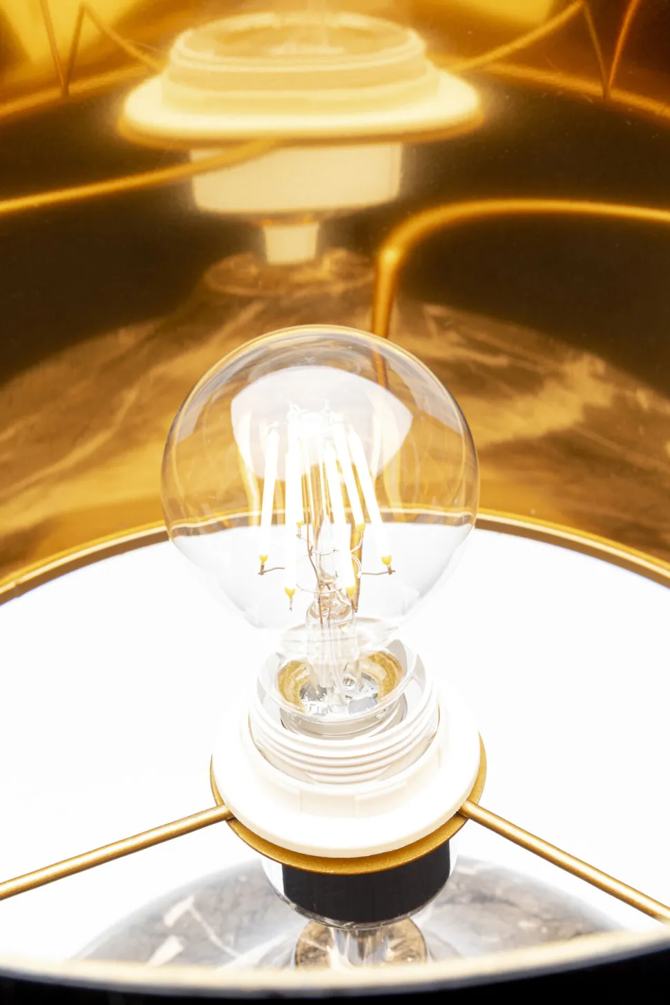 Tischleuchte Mamo Deluxe Grau 38cm