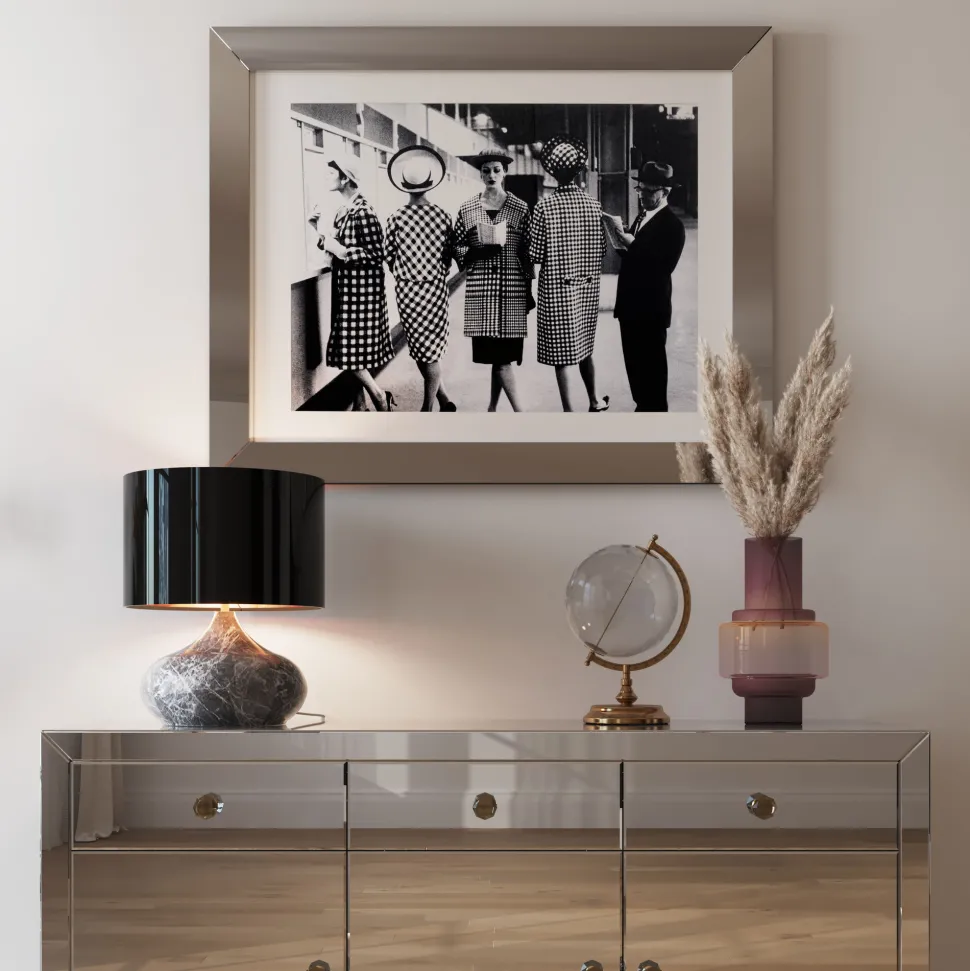 Tischleuchte Mamo Deluxe Grau 38cm