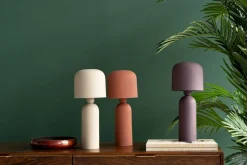 Tischleuchte Maya Beige 39cm