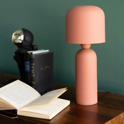 Tischleuchte Maya Rot 39cm