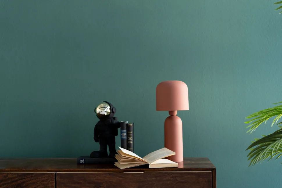 Tischleuchte Maya Rot 39cm