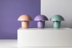 Tischleuchte Mushroom Lila 27cm