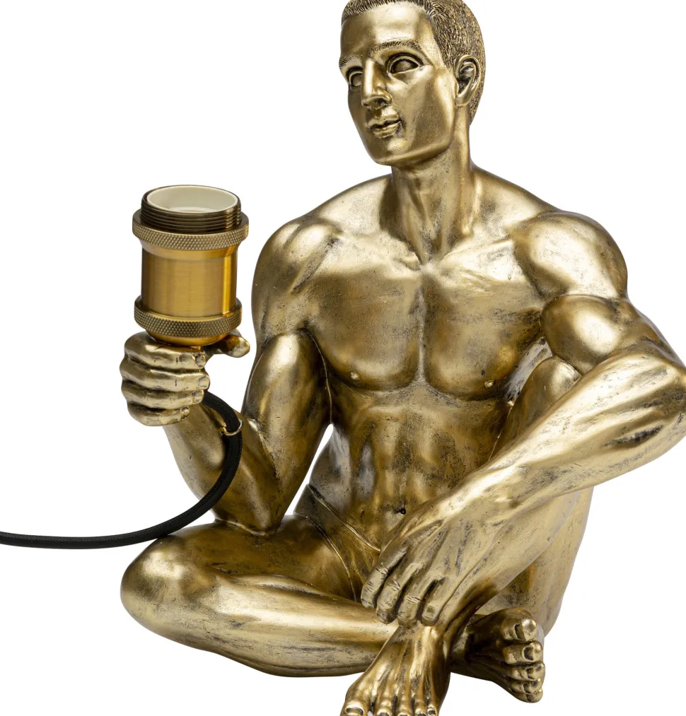 Tischleuchte Nude Man Sit 32cm