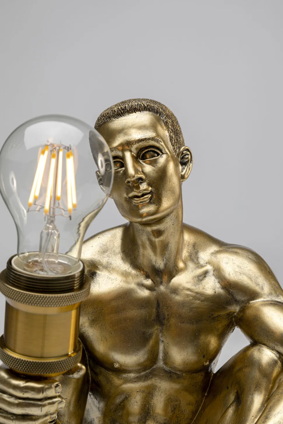 Tischleuchte Nude Man Sit 32cm