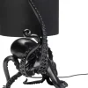 Tischleuchte Octopus Schwarz 47cm