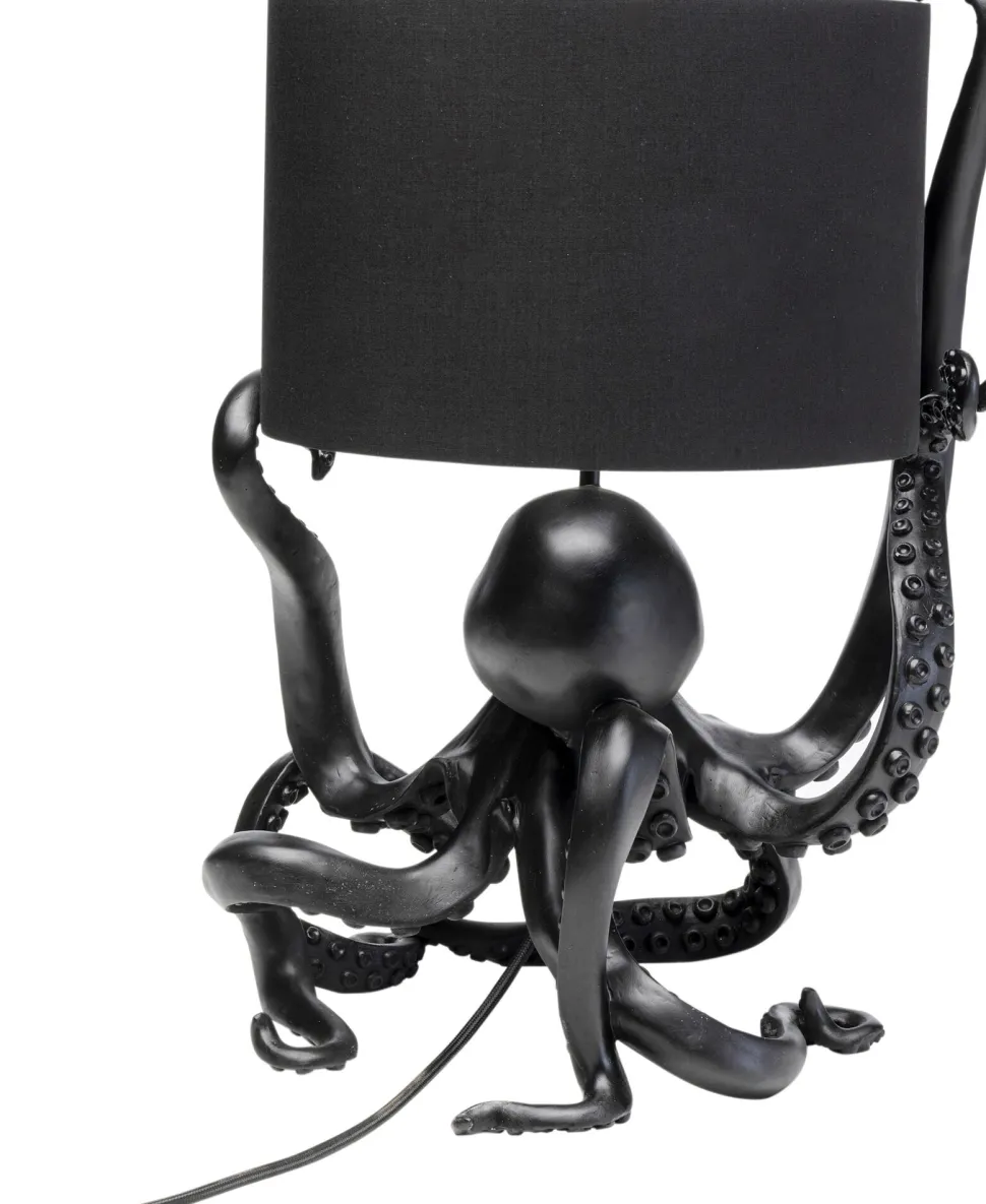 Tischleuchte Octopus Schwarz 47cm