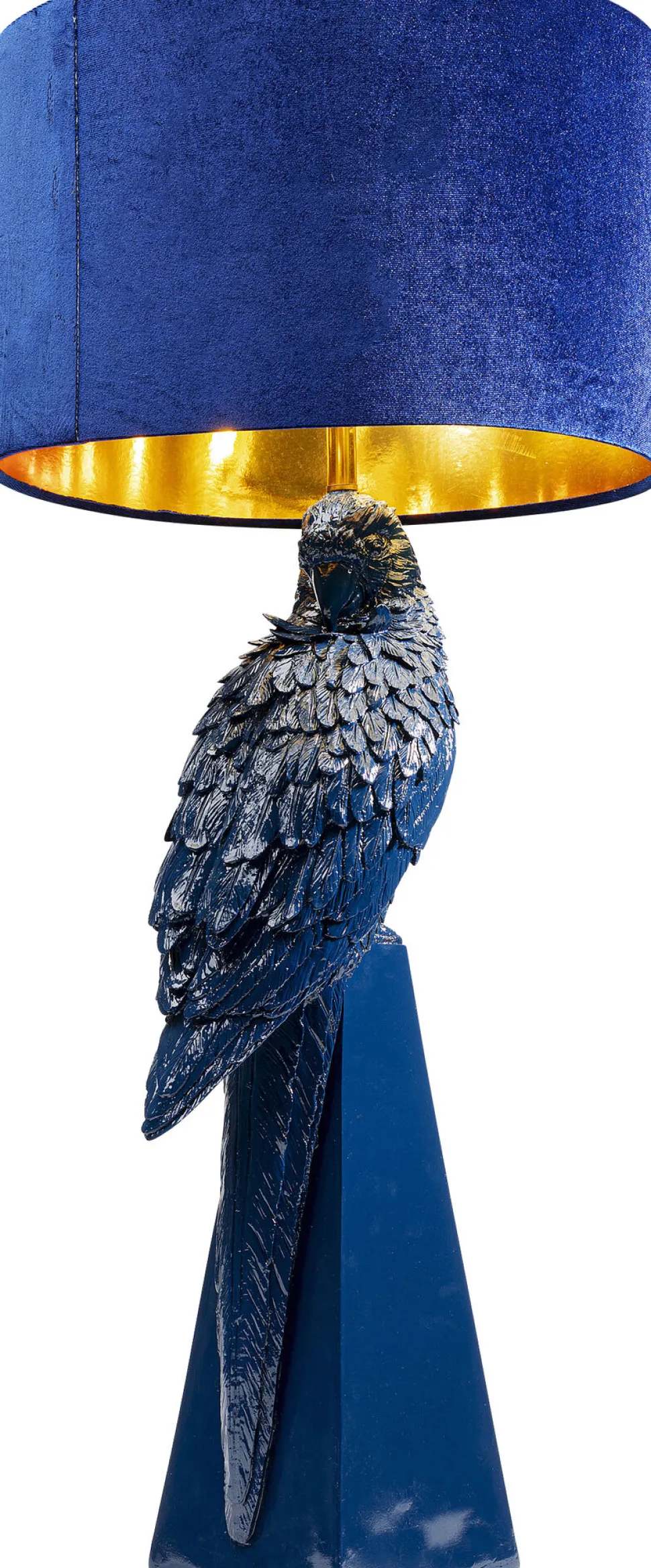 Tischleuchte Parrot Blau 84cm