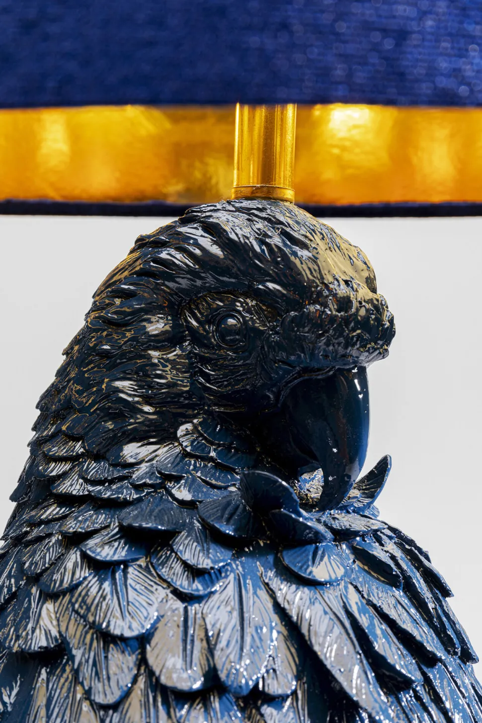 Tischleuchte Parrot Blau 84cm