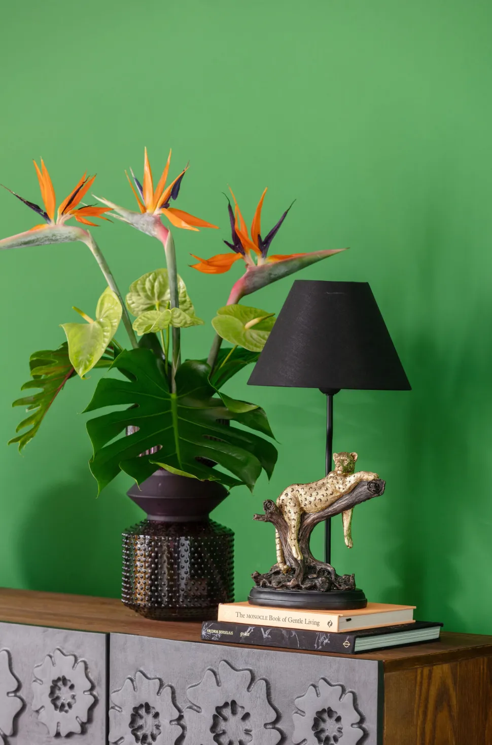 Tischleuchte Relax Leopard