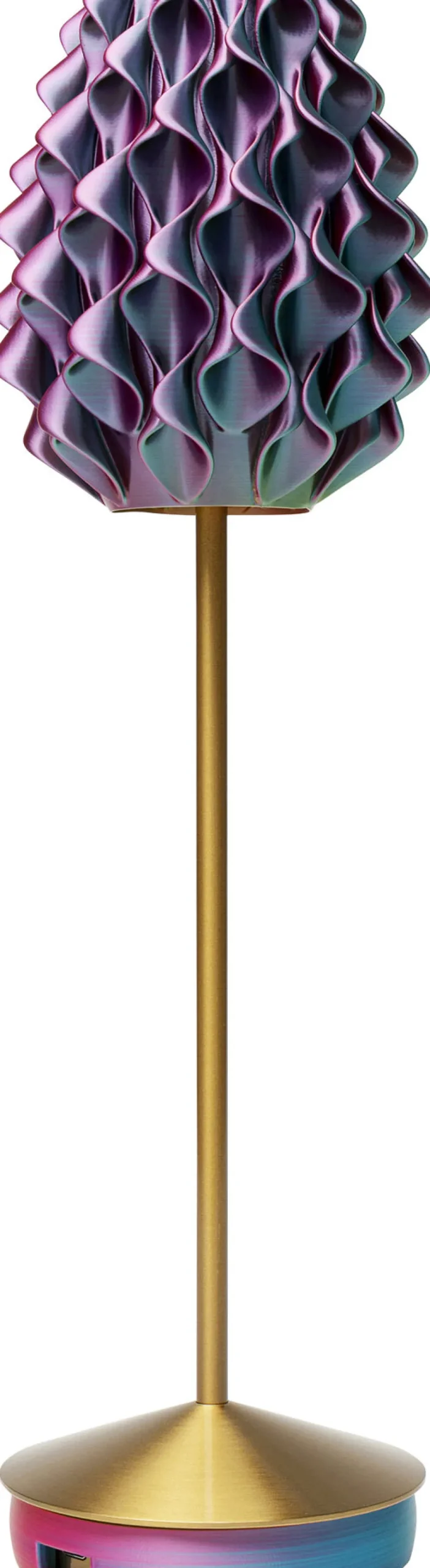 Tischleuchte Swirl Gold Sunset