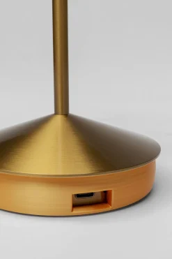 Tischleuchte Swirl Gold Sunrise