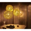 Tom Dixon Hängeleuchte PUFF round Trio brass
