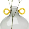 Vase Amore Handle Grau 23cm