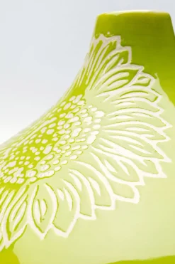 Vase Big Bloom Grün 21cm