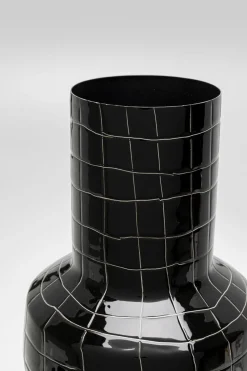 Vase Black Mesh 42cm