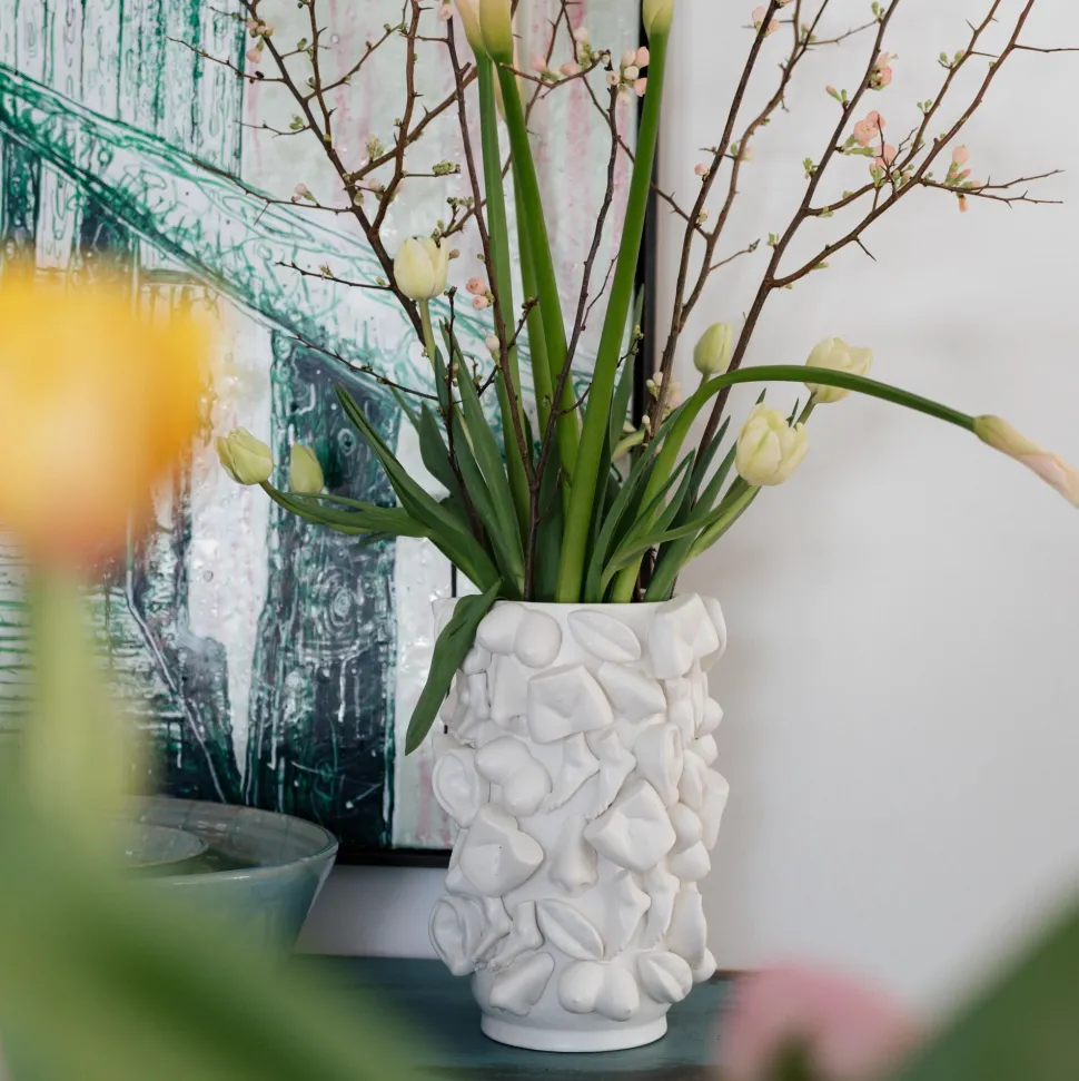 Vase Body Parts Weiß 36cm