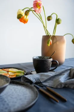 Vase Buckle Braun 21cm