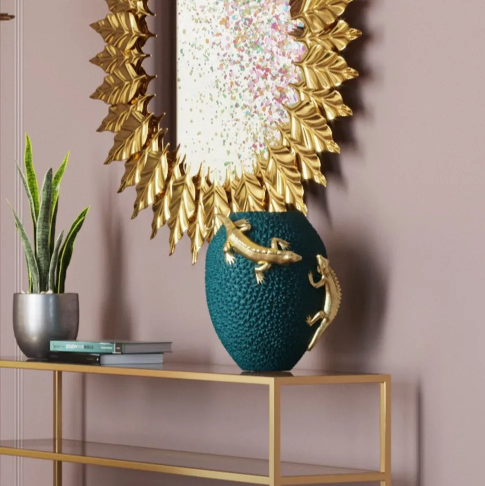 Vase Chameleon Jack Fruit 39