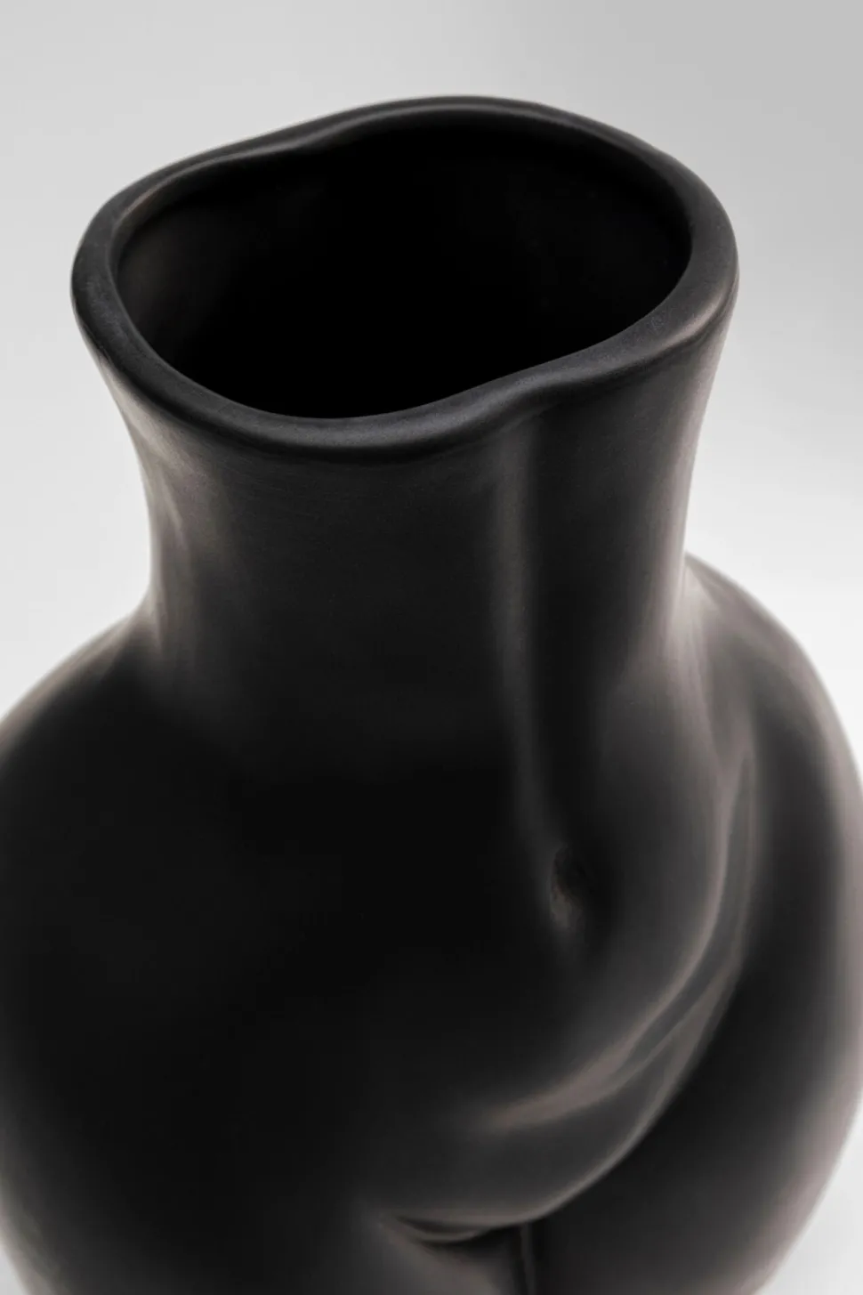 Vase Donna Schwarz 22cm