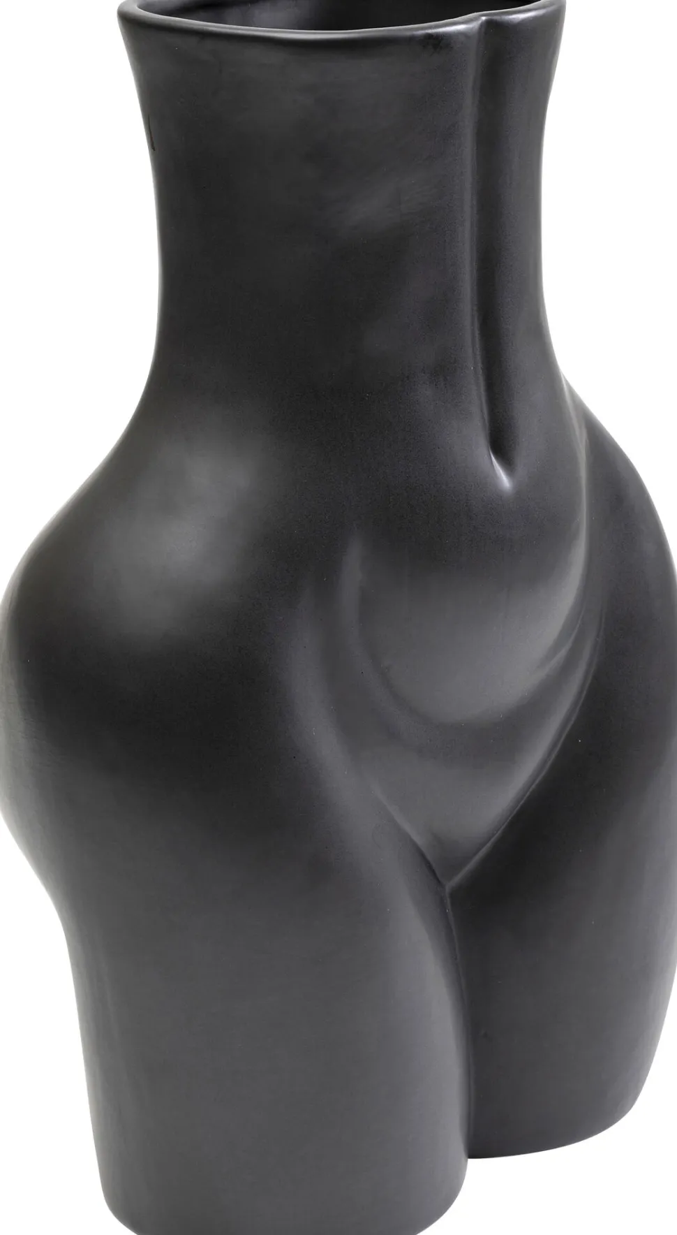 Vase Donna Schwarz 40cm