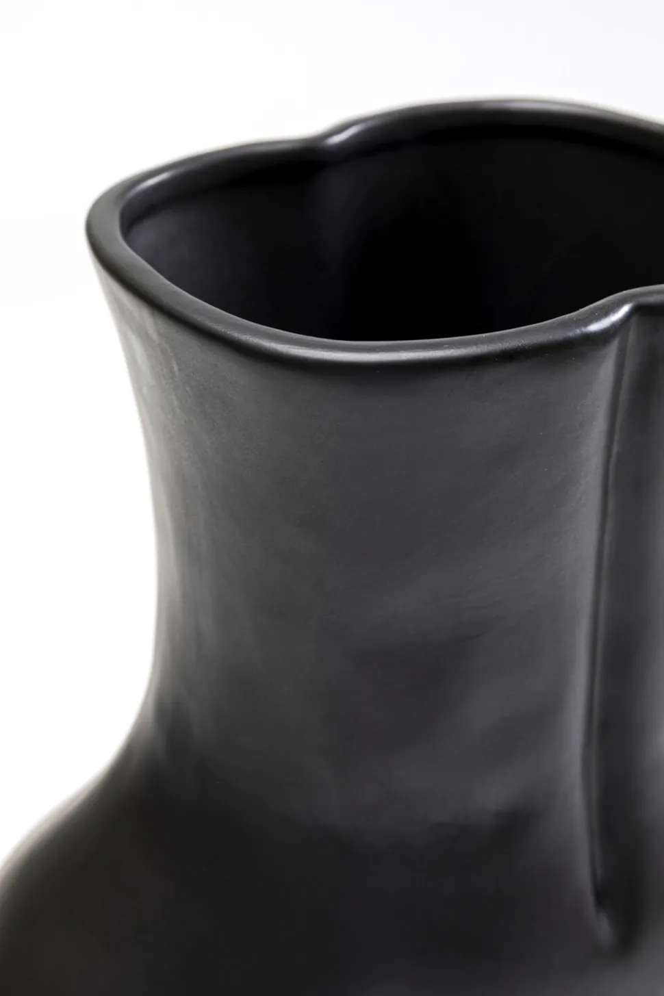 Vase Donna Schwarz 40cm