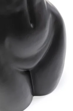 Vase Donna Schwarz 40cm