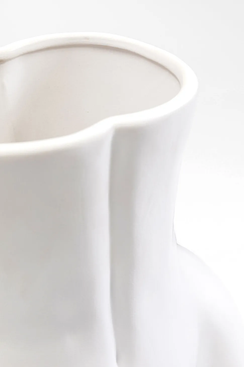 Vase Donna Weiß 40cm