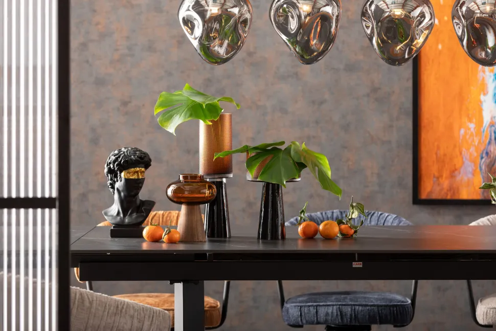 Vase Enigma Braun 41cm