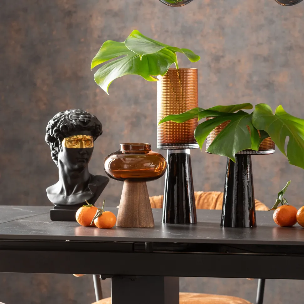 Vase Enigma Braun 41cm