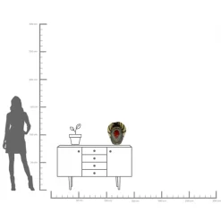 Vase Fabuloso Stone 41cm