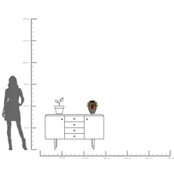 Vase Fabuloso Stone 31cm