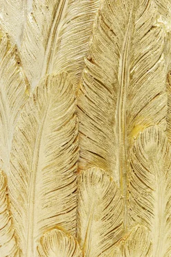 Vase Feathers Gold 80